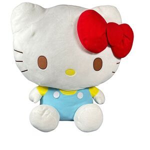 2021 Eikoh 18"‎ Medium Hello Kitty Plush Toy Stuffed Animal Easter Gift